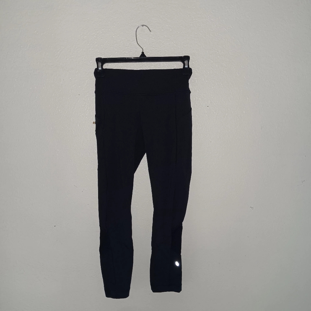 Lululemon yoga pants. Black. Size 4.